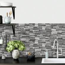 12/24 Miếng dán tường cao cấp họa tiết vân đá cẩm thạch, tự dính, dùng cho tủ, bàn, ghế và nhà bếp, phòng tắm, giấy dán tường pha lê chống thấm nước, dễ sử dụng và chống dầu, trang trí tường cải tạo cho trang trí nhà cửa - Xám - Xem 5
