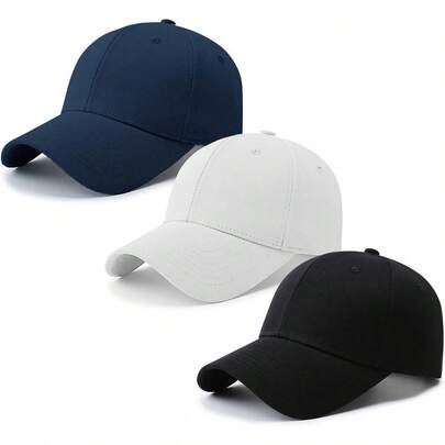 Gorras de Béisbol Unisex Ajustables, Paquete de 3 para Actividades al Aire Libre