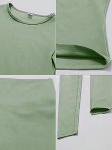 NcmRyu 1 Set Women's Fashion Running, Cycling, Dance, Pilates, Fitness Exercise Outfit, Christmas Outfit