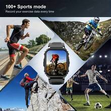 Multifunktionale Smartwatch mit kabelloser Anruffunktion | Sport Outdoor/Wandern/Reisebekleidung, Sportdatenverfolgung, Wecker, Erinnerung an langes Sitzen, Schlafüberwachung, Schrittzähler, Informationsbenachrichtigung, Fitness-Armband - das perfekte Urlaubsgeschenk, kompatibel mit iOS und Android