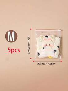 5/10个透明收纳袋，适用于DIY手工材料、运输包装，磨砂拉链塑料袋，保持衣物清洁，透明塑料服装袋，可用于包装T恤、衬衫、文件、衣物，可重复密封，磨砂可重复密封袋，医院用品包，孕妇用品，旅行收纳袋，整理袋，节省空间的收纳袋，鞋子，化妆品旅行袋 - 彩色 - 查看 13