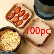 200 tờ giấy dầu chiên không dầu 6 inch, lót giỏ đựng thức ăn, lót đĩa, đồ trang trí bàn, lót khay chống dầu mỡ, lót gà rán và khoai tây chiên, quà tặng Ngày của Mẹ, đồ dùng tiệc nướng, lót thức ăn Halloween, đồ dùng ăn uống Giáng sinh và đồ trang trí bát - màu nâu - Xem 14