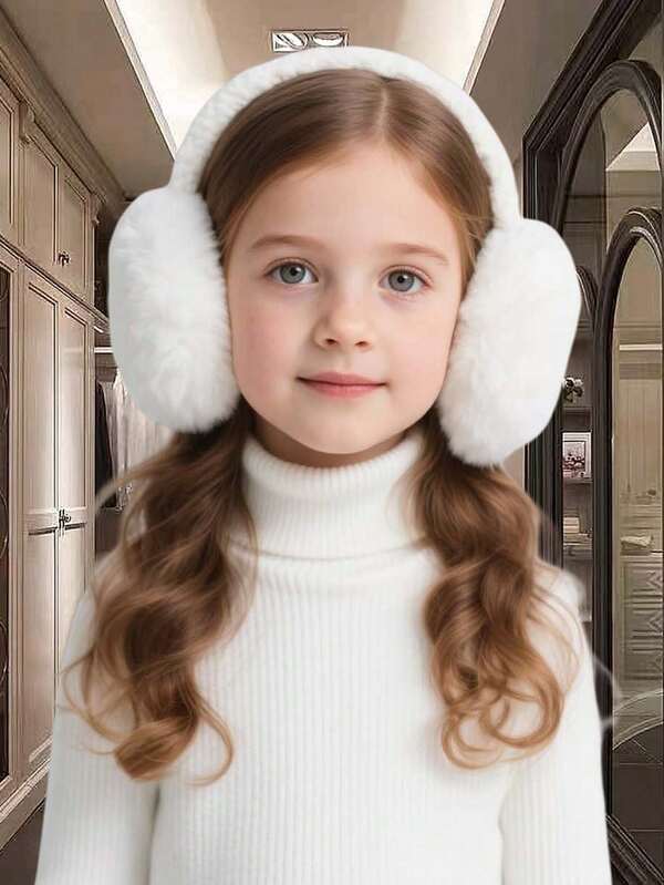 2 قطعة أذرع شتوية دافئة من الفرو القابلة للطي، مقاومة للرياح وللبرد، أذرع شتوية من الفرو مضادة للتجمد