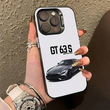 Funda para teléfono AMG GT para 17,16,15,14,13,12,11,Pro,Max,Plus,M-Mer-cedeses, anti-caída, negra mate, parachoques duro - z3 - Ver 10