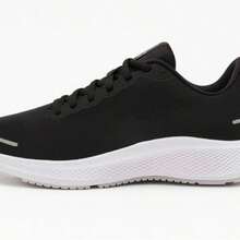 NK Zoom Men's Women's Gym Casual Walking Leather White Black Lightweight Comfortable Super Promotion. - 黑與白 - 查看 2