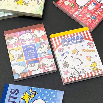 1pc Pocket Notebook, Student Memo Pad, Non-Sticky Tear-Off Notes, Stationery, Notepad