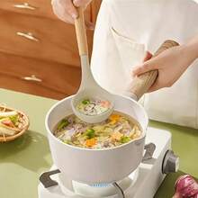 12 Piece /Set Of High-End Non Stick Silicone Kitchen Utensils With Ergonomic Wooden Handle - Heat-Resistant And Easy To Clean, Suitable For Cooking And Baking, And Durable - Ideal Choice For School And Home Cooking Enthusiasts