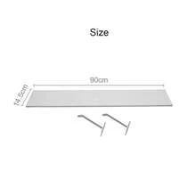 90cm White Radiator Cover Shelves Easy Fit MDF Wood Shelf Including Brackets Wooden Floating Shelf With Brackets For Radiator - No Drilling White 36-Inch Radiator Table - Default - View 2