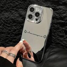 Funda con espejo de diseño minimalista para phone 16 Pro/16/15 Pro/14 Plus/13/12. Diseño duradero y elegante para un teléfono de lujo. - Colores mixtos 1 - Ver 5