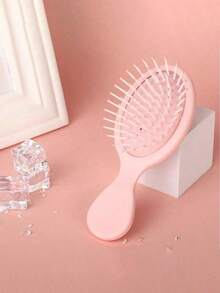 Mini Wet Hair Brush For Detangling, Compact Hair Brush For Wet And Dry Hair, Pain-Free Detangler Brush For Teens & Adults, Portable Travel Hairbrush For Purse, Gym Bag, Gift For Bridesmaids (1-Pack) - Màu sắc ngẫu nhiên - Xem 9