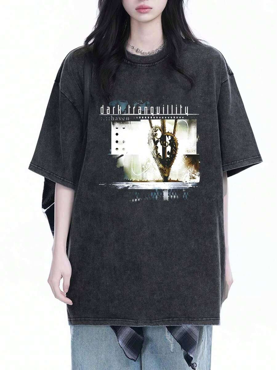 Women T-Shirts - Black - View 1