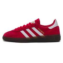 Adidas Originals 休闲鞋 手球专用 轻便减震透气跑步运动通勤回弹休闲鞋 FV1227，男女通用 - 紅/白 - 查看 1