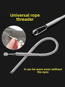 Enhebrador universal de cuerda, otro excipiente de decoración de prendas