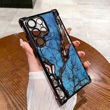Funda Protectora de Alta Calidad para Teléfono Tree, Protección Mejorada para las Esquinas del Teléfono, Compatible con S25/S24/S23/S22 S21 S20 FE S20 Ultra A03s A04E/M04 A05s A06 4G A13 4G A15 4G/5G A25 5G A32 4G A55 5G A03 A04 A05 A12/M12 4G A13 5G/A04S A16 4G/5G A35 5G S20 S20 Plus A34/A55/A54/Note 20/Note 10 y Otras Series, Transparente, Resistente a Impactos - Colores mixtos - Ver 1