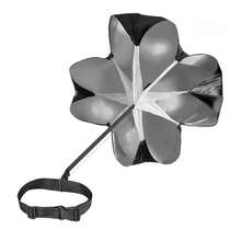 1 Stück Widerstandsfallschirm, multifunktionales Geschwindigkeitstrainingsgerät für Fitness, geeignet für alle Altersgruppen, strapazierfähiges Polyestermaterial, verbessert Rumpfkraft und Beweglichkeit