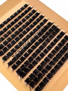 156 件/208 件/170 件/234 件/175 件 12 毫米仿貂皮睫毛延长，200D/150D/120D/100D/80D/60D 戏剧睫毛，适合家庭使用、日常化妆、角色扮演、日常生活、婚礼、约会、派对、音乐节、万圣节 - D - 查看 7