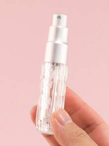 1 pieza Atomizador de perfume recargable portátil y mini, botella atomizadora de tamaño de viaje, accesorios de 5ml/0.2oz