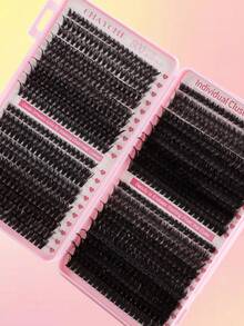 CMAYOME Bộ dụng cụ nối mi 800 sợi, bộ tự làm nối mi (8-18mm), bộ mi giả từng sợi, bộ nối mi cong chữ D, bao gồm keo và miếng dán niêm phong, cũng như các dụng cụ nối mi, thích hợp sử dụng hàng ngày, dự tiệc, du lịch hoặc làm quà tặng cho gia đình và bạn bè. Bộ mi giả, bộ mi giả, keo dán mi, quà tặng Halloween phong cách cổ điển. - Nhiều màu - Xem 4