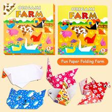 Weihnachtsdekoration 1 Set Kinder Origami Papier- und Scherenfähigkeiten Buch Set mit 40 Faltpapieren, 76 Seiten Anleitungsheft, 69 einfache Modelle und Diagramme um Kreativität anzuregen und handwerkliche Fähigkeiten zu entwickeln für Büro, Schule, Zeichnen, Studenten, Stifte, Schreibwaren, Jungen, Mädchen, Schulbedarf, Spielzeug Kind, Adventskalender Mädchen, Kindermalbücher