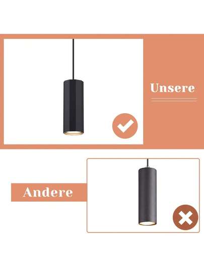 LED Lamp Modern d09a view 2