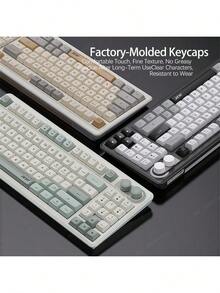 Acer OKR 234 Tri-Mode Wireless Keyboard, Portable And Long-Lasting Battery Life, Perfect For Mobile Office In Cafes And Libraries, Soft Mechanical Feel, Multi-Device Shortcuts, Black - Black - View 6