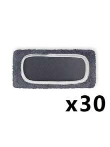 Reusable Microfiber Mop Pads Compatible With Sweeper Mop, Replacement Wet Mopping Pad Refills & Washable Dry Sweeping Cloths