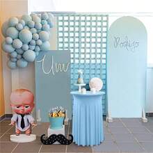 Khăn trải bàn cocktail co giãn 24/32 inch, khăn trải bàn tròn cho quầy bar cao, khăn trải bàn kiểu váy hè dệt kim, thiết kế rủ mềm mại, khăn trải bàn co giãn cho phòng tiệc và quầy bar. - Nhiều màu - Xem 12