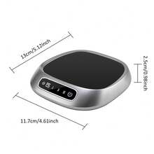 Hailicare USB Temperature Maintaining Cup Pad, Smart Constant Temperature Touch Heating Coaster, 3 Temperature Settings, Suitable For Water, Milk Tea, Coffee And Other Beverages, Home And Office Use, Can Be Given As Christmas Gift To Parents And Friends