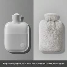 Cirelle 1个装500ml/1000ml/2000ml注水PVC热水袋，防爆，带可爱毛绒套 - 彩色 - 查看 18