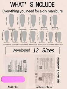 NAIO Nâng tầm phong cách của bạn với 24 móng tay giả dài hình hạnh nhân cho mùa thu và đông, họa tiết hoa và chấm bi, thiết kế bi thép, móng tay giả kiểu Pháp bằng acrylic, bộ móng giả vừa vặn hoàn hảo, bao gồm: 1 miếng gel dẻo và 1 dũa móng. Dễ dàng tạo kiểu móng mùa thu và nghệ thuật móng kiểu Pháp, phù hợp cho phụ nữ và các cô gái sử dụng hàng ngày, đi làm, dự tiệc. - Nhiều màu - Xem 4