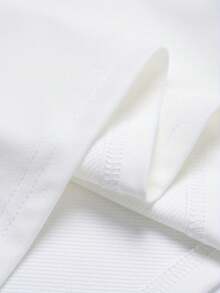 Camiseta Casual de Verano para Hombre con Estampado de Línea de Latido - Gris, Manga Corta, Cuello Redondo, Ligera y Transpirable, Perfecta para Atuendo Casual, Camiseta de Atuendo Casual |   Camiseta gráfica |   Ajuste cómodo, TALLA GRANDE - Blanco - Ver 6