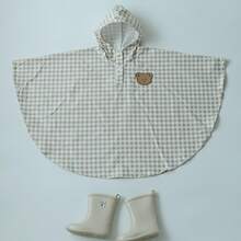 1 件可爱卡通熊防水婴儿户外雨衣，儿童露营雨衣 - 卡通兒童雨衣 - 查看 9