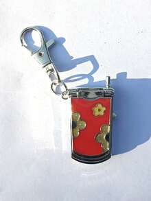 1个个性化Y2K复古酷炫翻盖手机模型钥匙扣 Y3K未来主义钥匙扣 佩戴配件 手机模型时钟吊坠 背包吊坠 手表钥匙扣 书包吊坠 包包挂饰 汽车钥匙扣 钥匙扣配件 DIY配件 生日礼物 结婚礼物 节日礼物 派对礼物 活动纪念品 朋友礼物。汽车配件 老师 姐妹礼物创意 - 彩色 - 查看 13