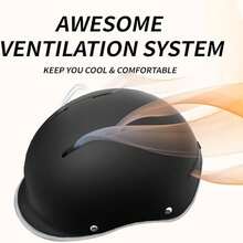 Skateboard Bike Helmet For Adults Adjustable Unisex Adult Helmet - Stylish & Cool, Perfect For Men & Women - Ideal Holiday & Birthday Gift - Available In Black & White - Paintable & Suitable For Various Sports - White With White Stripes - View 7
