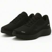 NK Zoom Men's Women's Gym Casual Walking Leather White Black Lightweight Comfortable Super Promotion. - 黑色 - 查看 3