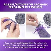 6 Stücke/10 Stücke/3 Stücke Lavendel Duftsäckchen, langanhaltender eleganter französischer Blumenduft Säckchen, geeignet für Schubladen und Schränke, perfektes Brautduschgeschenk, Feiertags-Heimdekoration (Halloween, Weihnachten, Erntedankfest) mit lila künstlichen Blumen - frischer Duft, geeignet für Zuhause, Büro und Studentenwohnheim | Ideal für Schubladen, Schränke, Wohnzimmer, Schlafzimmer | Keine Batterie erforderlich, künstliche Lavendelblumen