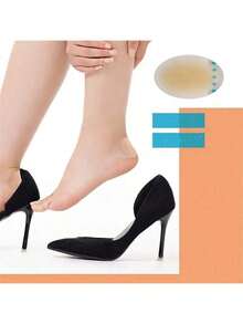 18 片装凝胶水泡绷带,适用于脚跟、脚趾的缓冲垫,防水水胶体绷带,足部护理必需品|灵活的脚跟保护器(无盒) - 米色 - 查看 4