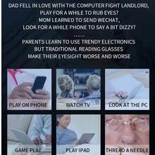 1 Par de Óculos de Leitura Portáteis e Leves Unissex. Óculos de Leitura Dobráveis Super Leves, Acompanha Estojo para Óculos, Adequado para Usar em Smartphones, Leitura de Livros, etc. Faixa de Dioptria de +1,00 a +4,00.