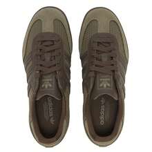 Adidas SAMBA OG Casual Shoes, Lightweight Unisex Shoes For Urban Commuting, JR0885 - Dark Green/tan - View 4