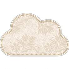 1/3件套浴室防滑吸水垫，花卉图案硅藻土垫，浴室套装，U型马桶垫和洗手池脚垫，2.5毫米厚，浴室厨房装饰，圣诞装饰，厨房地毯 - 米色 - 查看 15