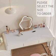 1 件防水防污桌垫，适用于梳妆台、化妆台、写字台、学生宿舍、办公室