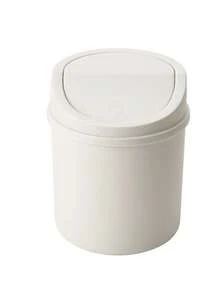 1pc Rhinestone Decorated Desktop Makeup Trash Can, Rotating Lid Desk Organizer Suitable For Vanity, Bedroom, Office, Shines In Sunlight Bag, Room Decor, Bags, Makeup Bag, Vanity, Travel, Make Up Bag, Organizer, Storage, Travel Essential, Makeup Organizer, Makeup Bags, Toiletry Bag, Desk Organiser, Cosmetic Bag, Makeup Pouch, Make Up Organizer, Vanity Accessories, Make Up Pouch, Make Up Bags, Jewellery Box, Pouch, Makeup Brush Holder, Brush Holder, Perfume Organiser, Pouch Bag, Gifts For Women, Christmas Gifts, Gift Ideas For Women - White - View 10