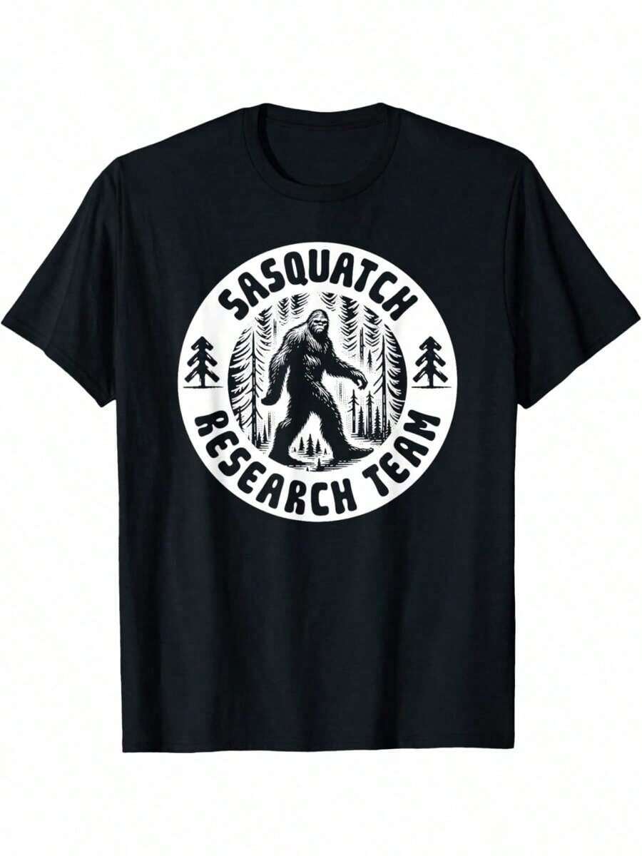 Camiseta de Manga Corta para Adultos de Personajes de South Park Tomados de la Mano - Negro - Ver 1