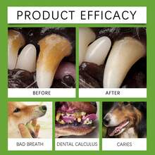 Pet Dental Cleaning Wipes, Gentle Teeth Care Finger Wipes For Cats And Dogs - Multicolor - View 9