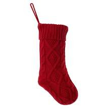 1 szt. Spersonalizowana pończocha, niestandardowa nazwa rodziny pończocha, 18" duża dzianinowa pończocha świąteczna, pończocha świąteczna i rodzinna do dekoracji kominka na imprezę świąteczną