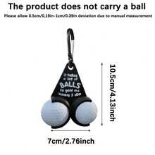 1 pieza Soporte y estante creativo para pelotas de golf - Regalo de golf divertido, Soporte y dispensador divertido para pelotas de golf, Estante de almacenamiento de pelotas de golf, Accesorios de golf, Gran regalo para entusiastas del golf, Accesorio para bolsa de golf - Multicolor - Ver 8