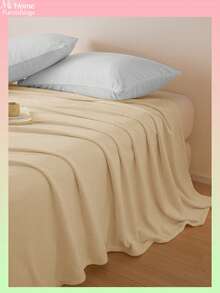 1pc Crystal Velvet Solid Color Flat Sheet, Bedding, Soft & Skin-Friendly, Multiple Colors Available, Simple & Fashionable Home Decor, Suitable For Men, Women, Dorm, Bedroom, Soft & Comfortable Bedding, Machine Washable, Simple & Casual Daily Use, Available In Twin, Full, Queen, King Sizes - Multicolor - View 18