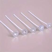 310/510 Pcs Candle Making Supplies Set, 1"/3.94"/6"/8" Candles, 10 Candle Holders And 100 Candle Label Stickers, For Pillar Candles And Candle DIY - White - View 5