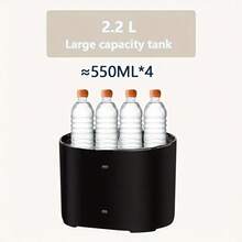 2.2L/74oz Super Quiet Cat Water Fountain - Cat Water Dispenser With Cat-Shaped Spout - USB Powered Indoor Pet Water Fountain - 3.2L - View 6