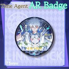 Insignă AR nouă 2025 - 1 buc - Periferic Agent Timp - Lu Guang - Cheng Xiaoshi - Qiao Ling - Liu Xiao - Venă - Insignă Personaj Principal - Proiecție Holografică AR - Cadou Perfect - Cadou de Ziua de Naștere - Cadou de Crăciun - Periferic Anime - Insignă - Cereale - Ornament - Baji - Pandantiv - Talism Sac Durere